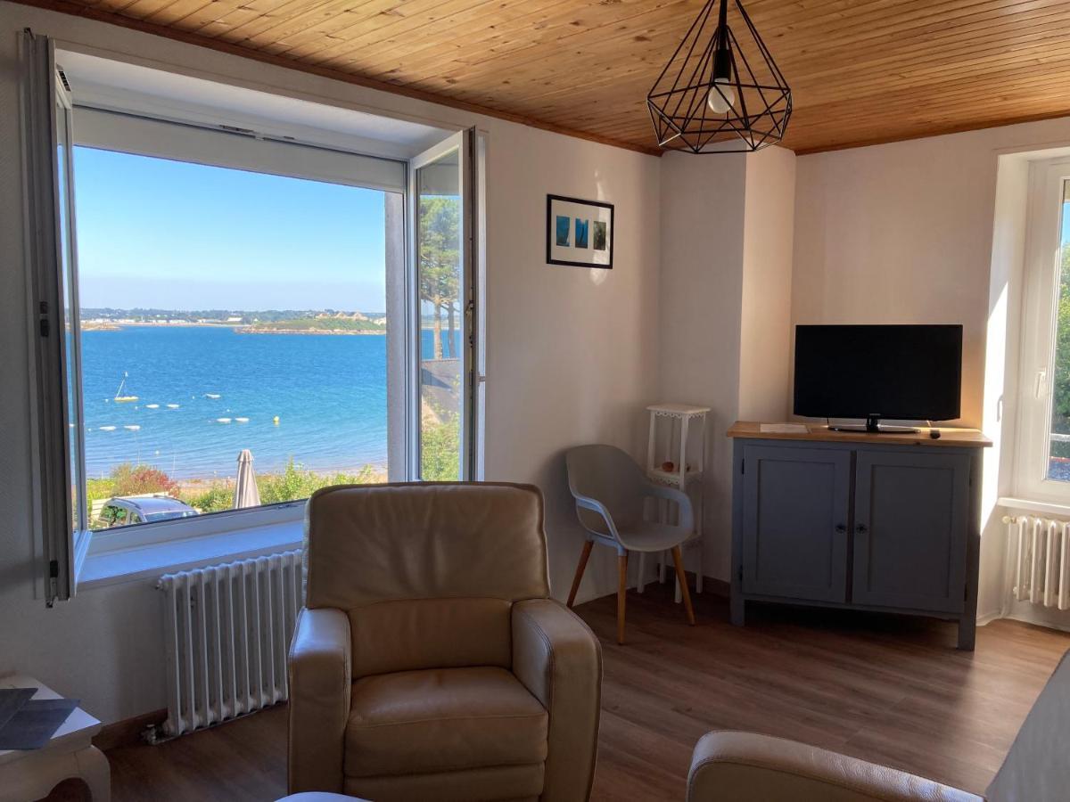 Roscanvel: Duplex Dans Maison Vue Mer Exterior foto