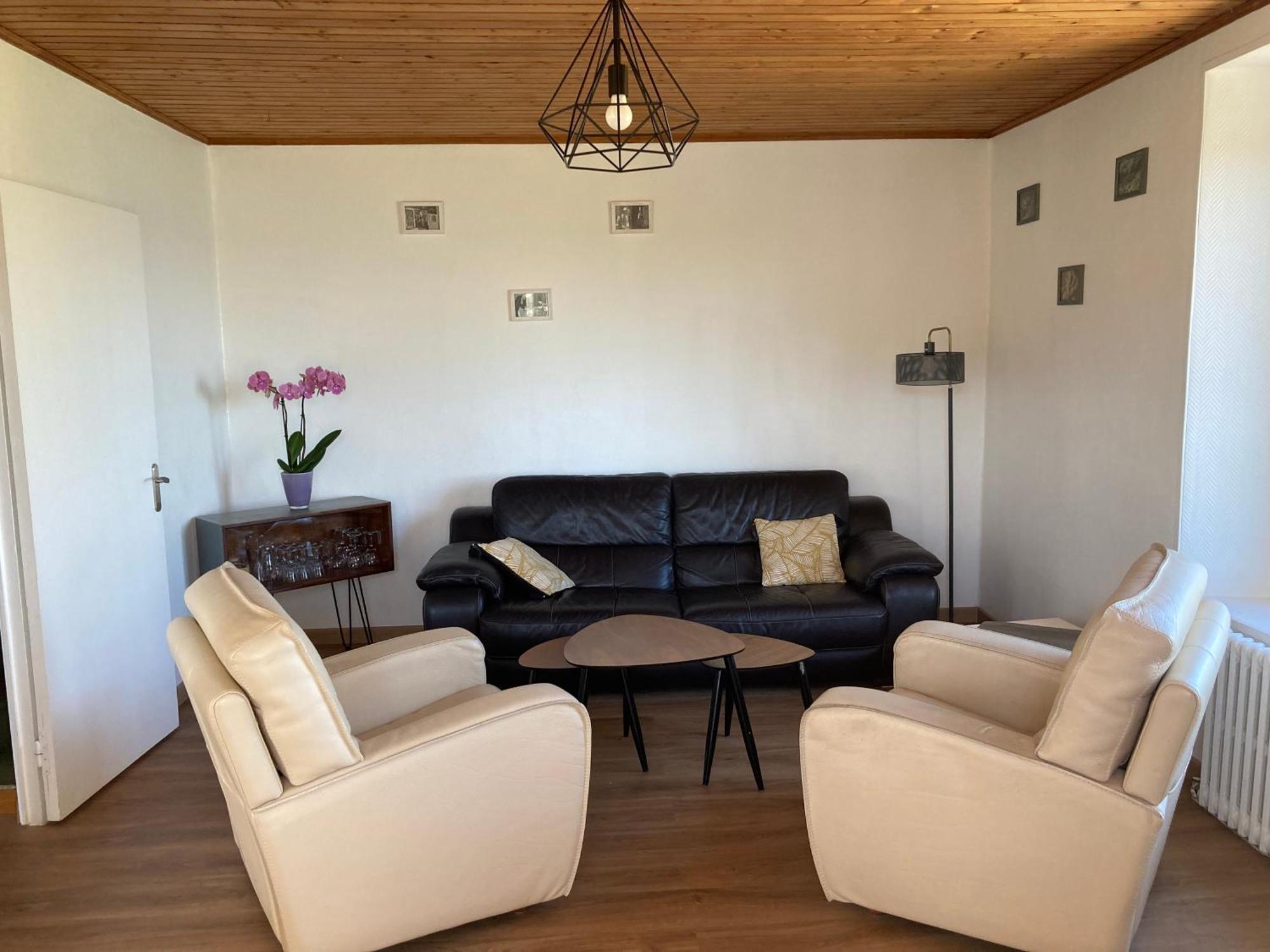 Roscanvel: Duplex Dans Maison Vue Mer Exterior foto